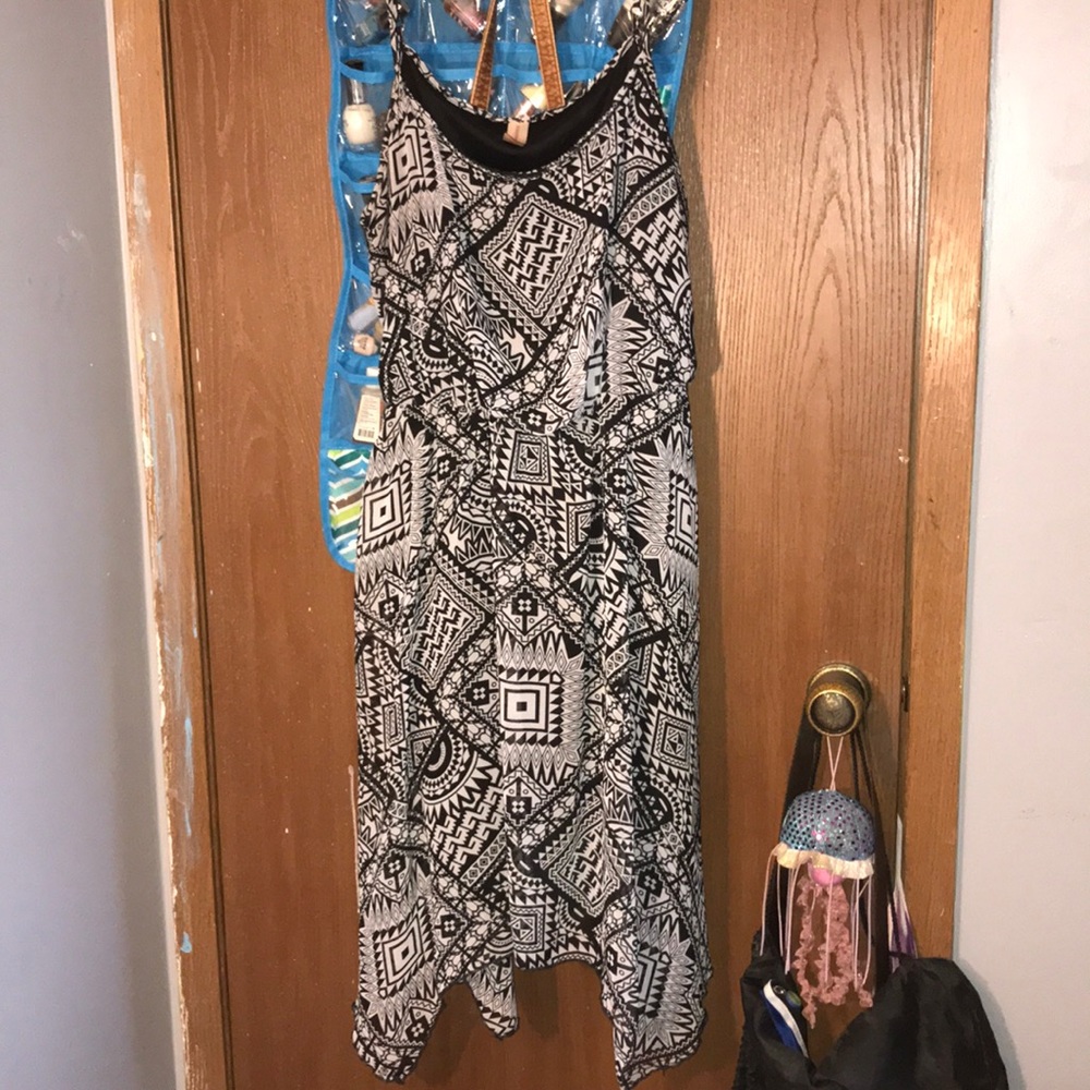 geometric summer dress